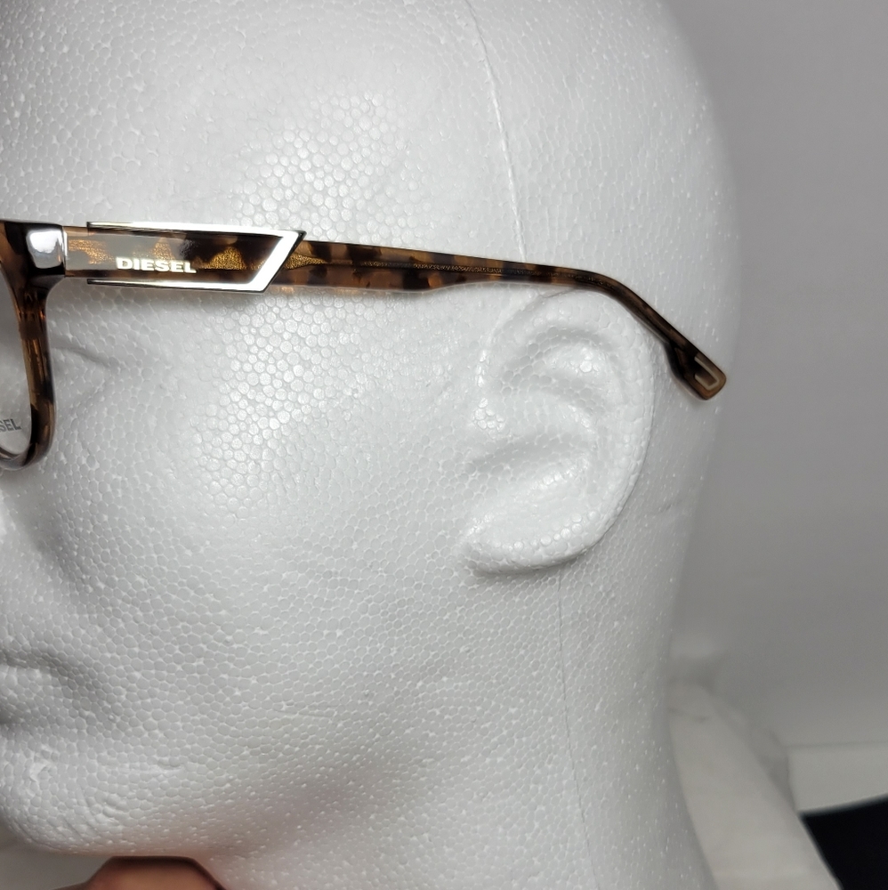Diesel DL 5112 Brown Round Plastic Eyeglasses Frame 52-16-145 NWT - Picture 7 of 14